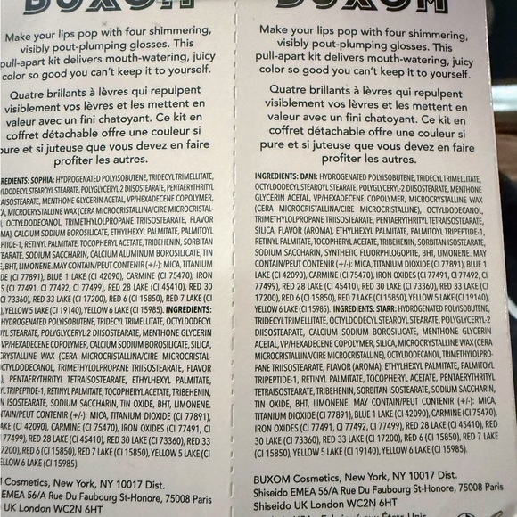 Buxom Make 'Em Melt Lip Gloss Set - Mauve Delight - Picture 3 of 5